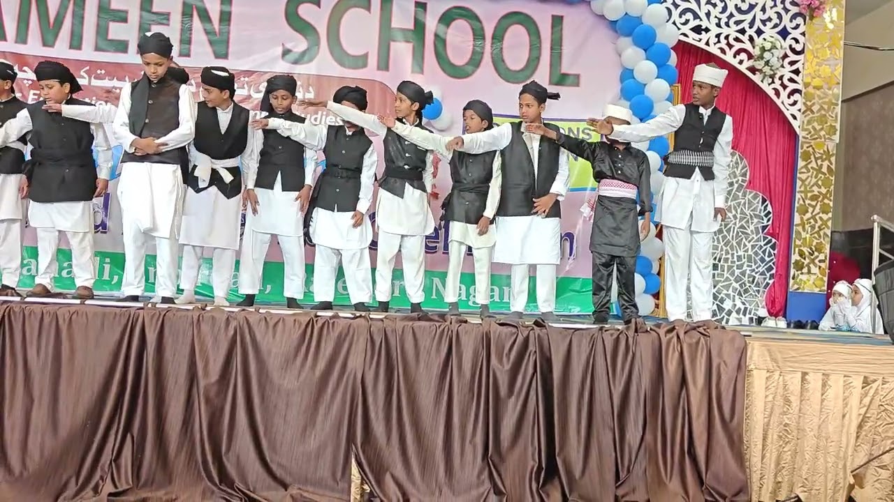 Al-Ameen school second annual day celebration in Lucky place 