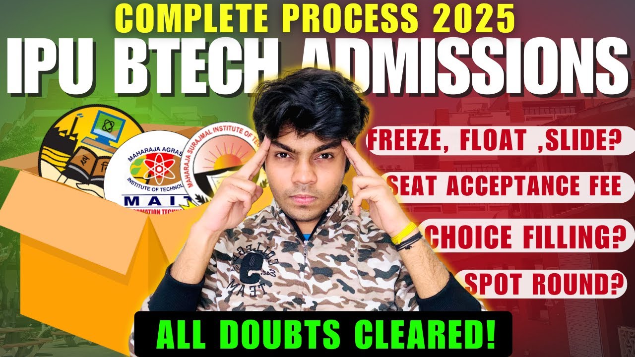 IPU BTECH Admission Process 2025 | Registrations Started | Be Aware🙏