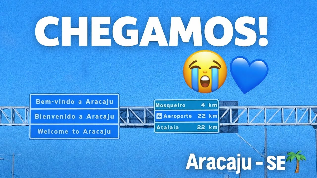Chegamos em Aracaju!/ Tour pelo Hotel depois de dias na Estrada 