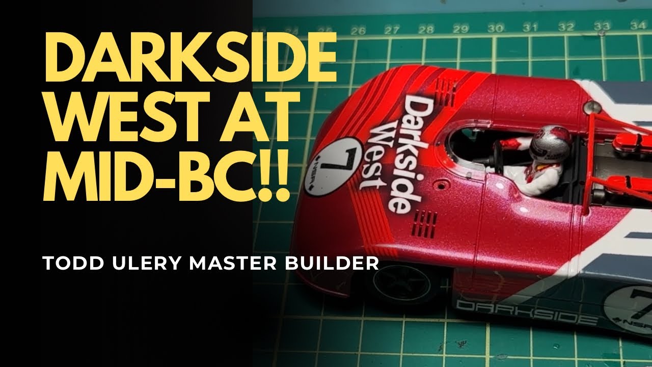 Быстрые круги на автомобилях Darkside West мастера-строителя Тодда Улери в MID-BC. NSR Porsche 908!