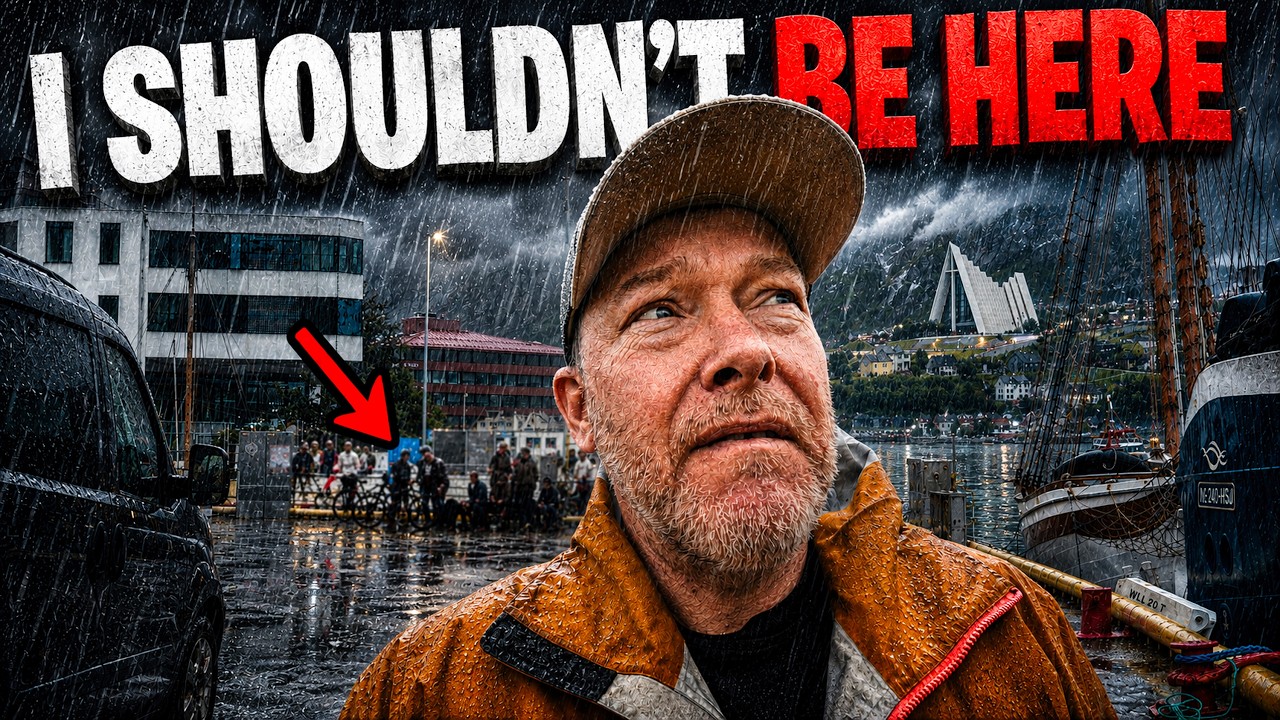 I Shouldn't Be Here! This is NO PLACE for A Van! Surviving Heavy Rain Storms: Arctic Summer Life