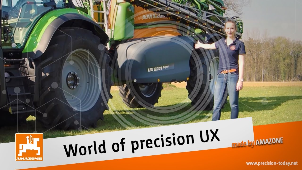 Precision TODAY: Trailed sprayer UX | AMAZONE