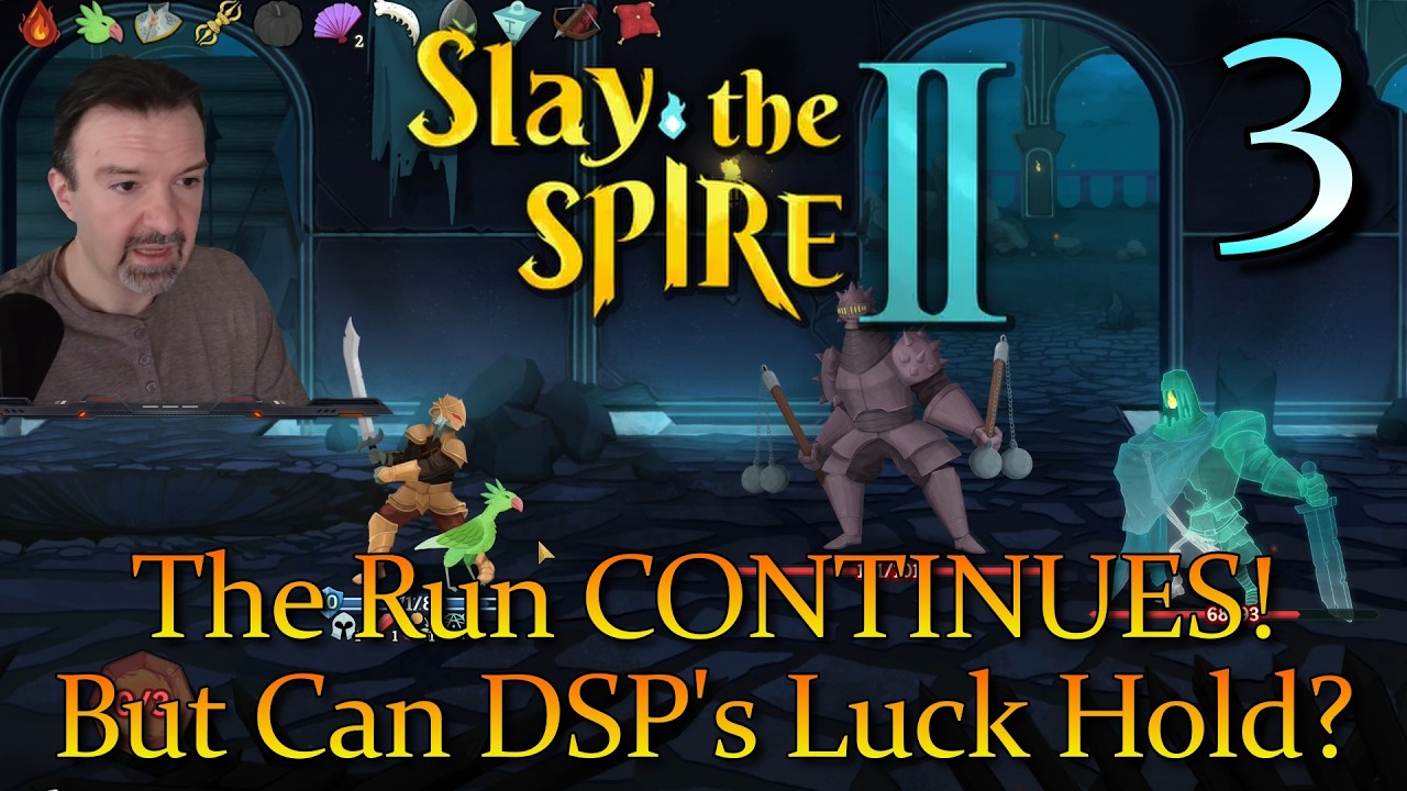 IMPOSSIBLE 1st Run Continues! But Can DSP's Luck Hold?? DSP Plays It: Slay the Spire 2 Part 3