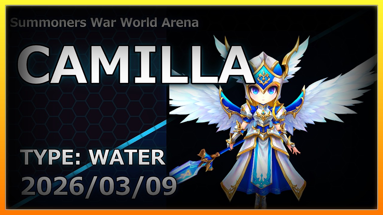 【Summoners War】RTA | Water | Camilla | カミラ | 【サマナーズウォー】