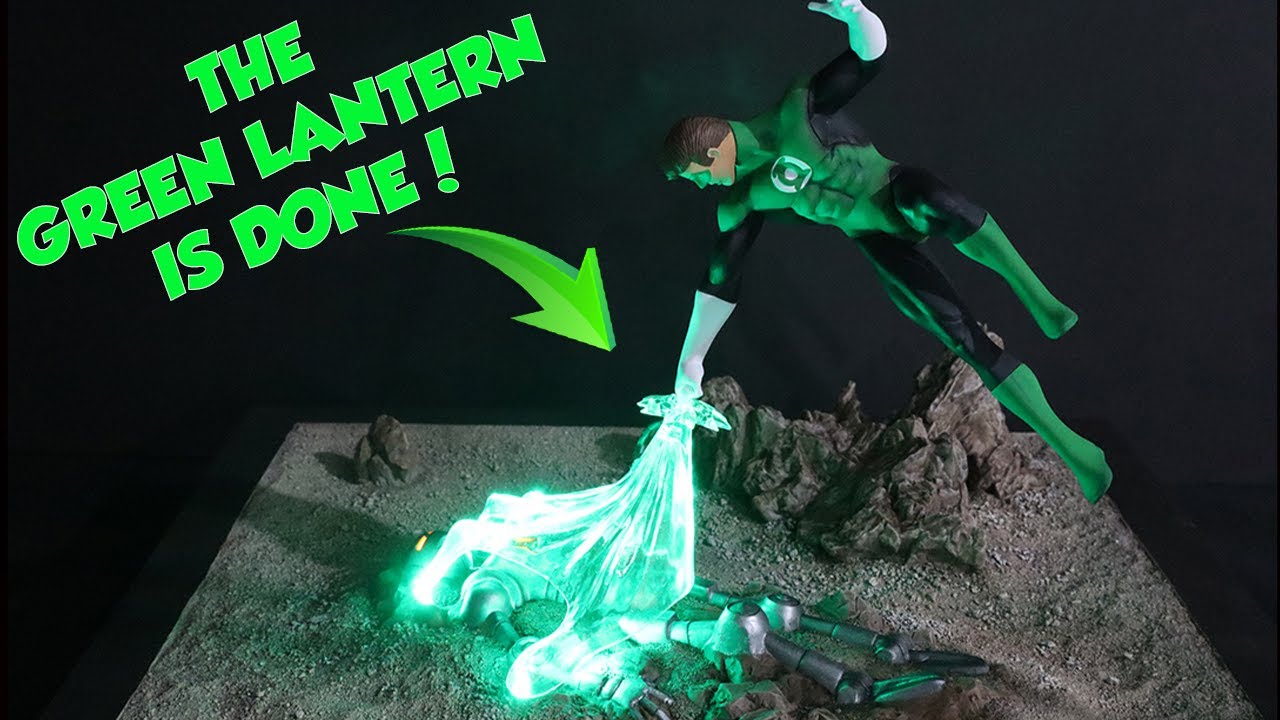 Moebius Models Green Lantern Model Kit | COMPLETE!!