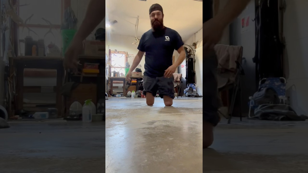 Stump walking #limblossboss #dreamteamprosthetics #myleglesslife #amputee #stump #bilateralstrong