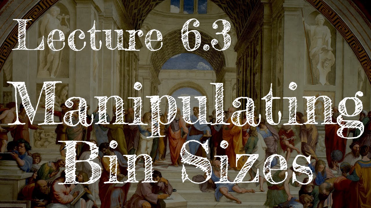 Calling Bullshit 6.3: Manipulating Bin Sizes