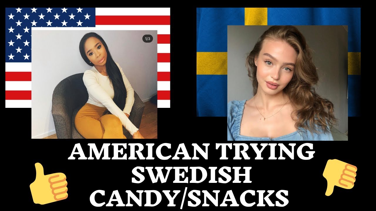 American Tasting Swedish Candy/Snacks  | Swedish Candy | Reaction to Swedish Candy/ Snacks