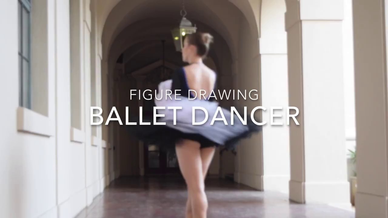 1 Hour Figure Drawing Session with Ballet Dancer