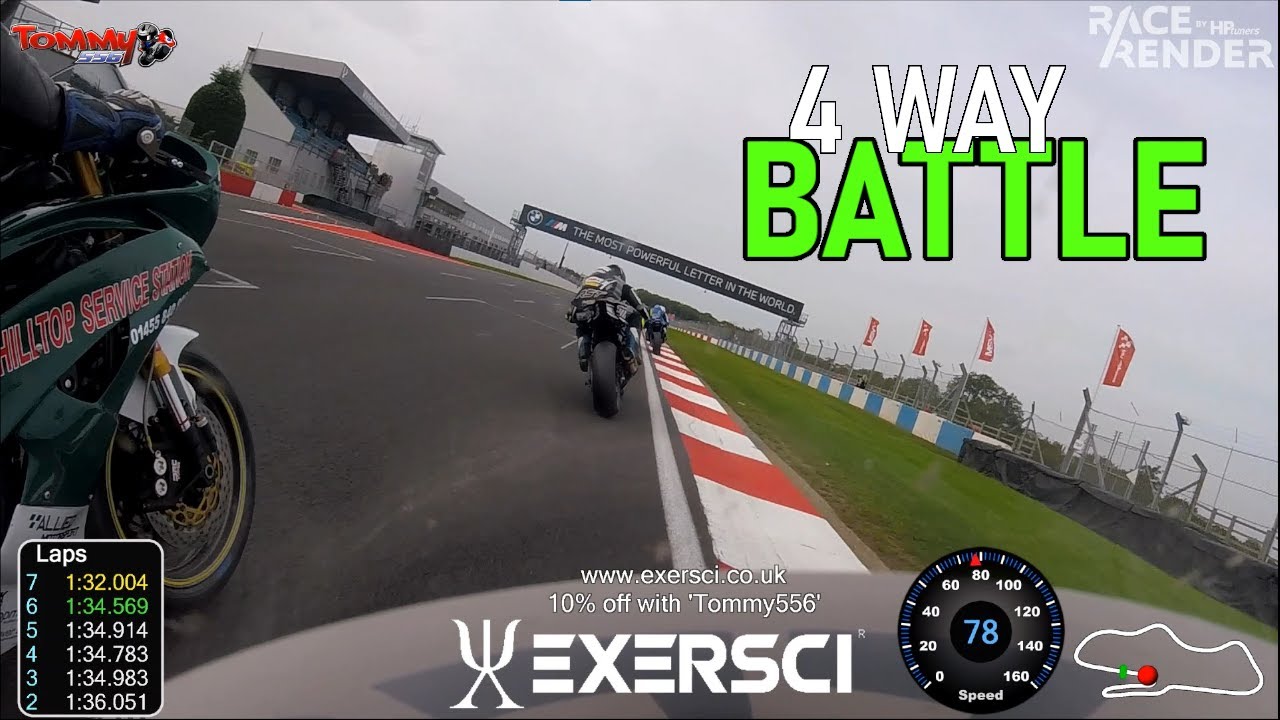 Donington Park Onboard ft DIVE BOMB