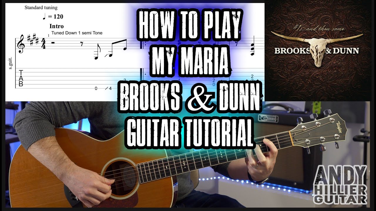 Как играть Brooks & Dunn — мой урок игры на гитаре от Maria