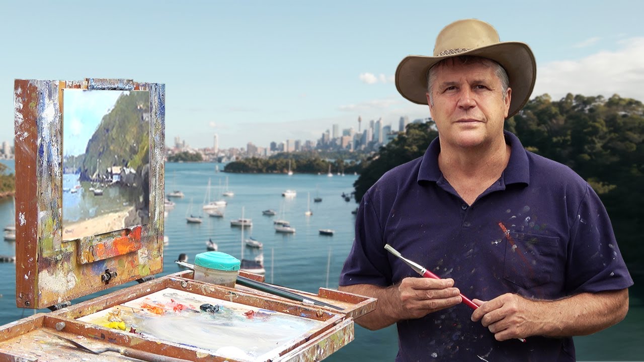 Painting Sydney's SECRET Cove