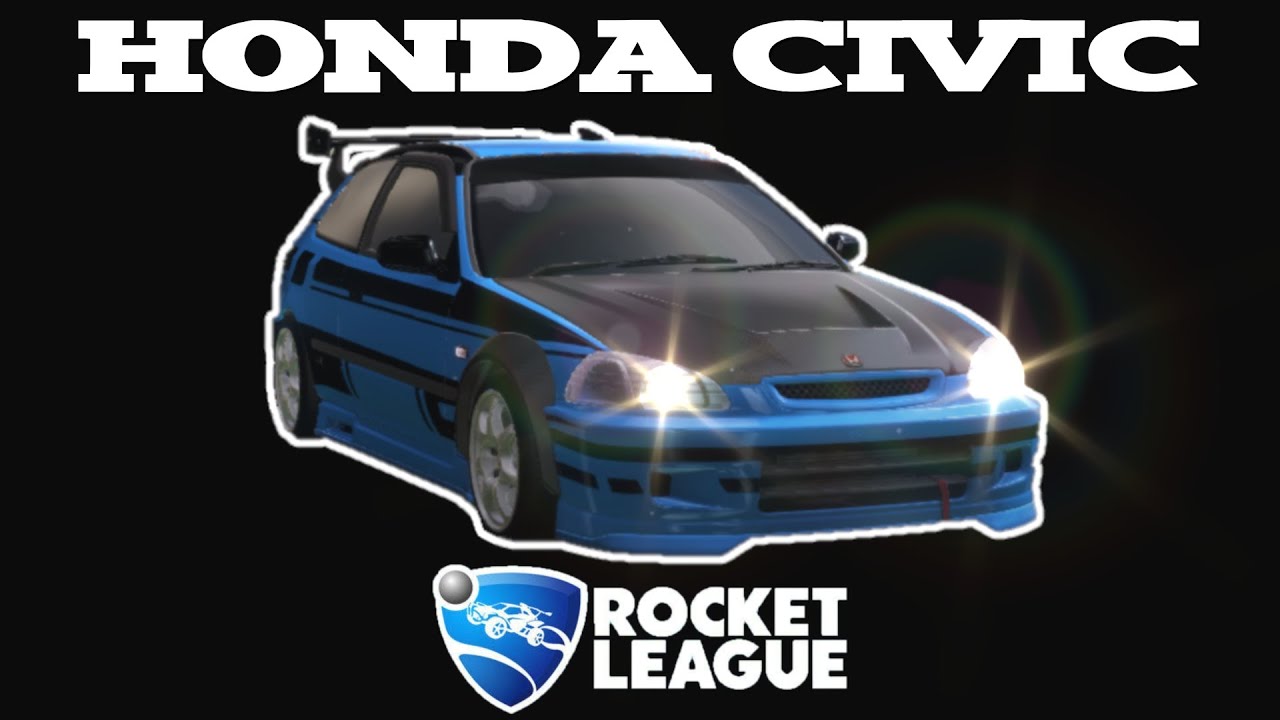 Full Review of the HONDA CIVIC in Rocket League (incl. Engine Audio) + Season 8 Rocket Pass review
