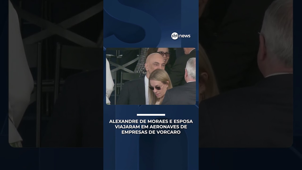 Alexandre de Moraes e esposa viajaram em aeronaves de empresas de Vorcaro, diz jornal | #RadarNews