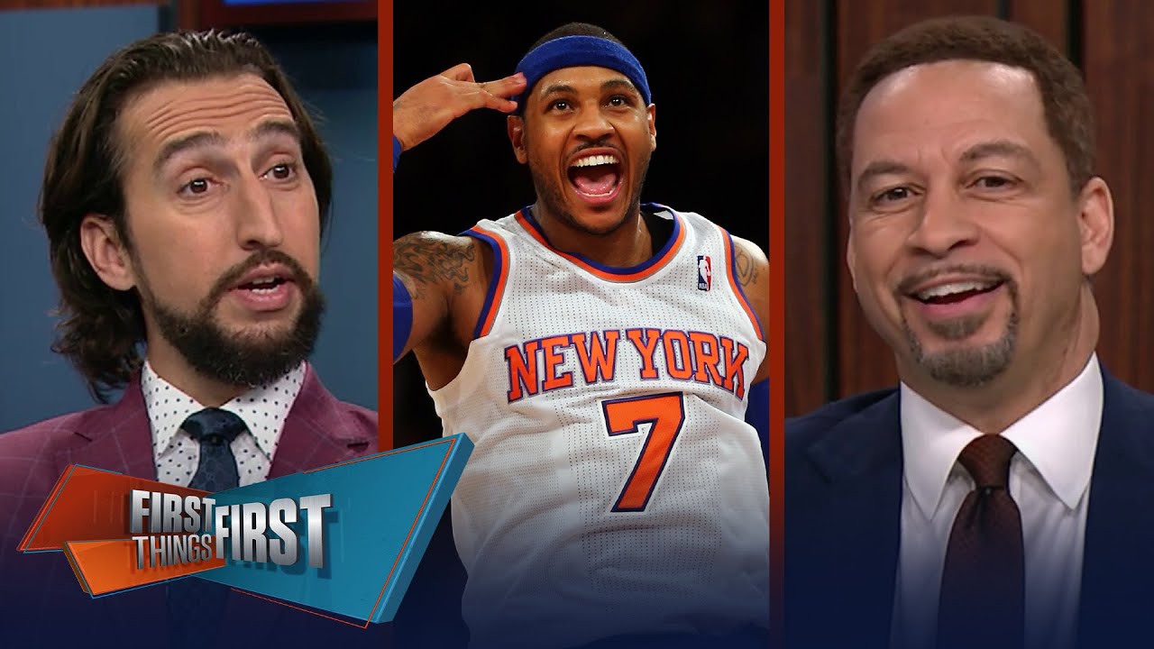 Carmelo Anthony announces his retirement after 19 seasons | NBA | FIRST THINGS FIRST