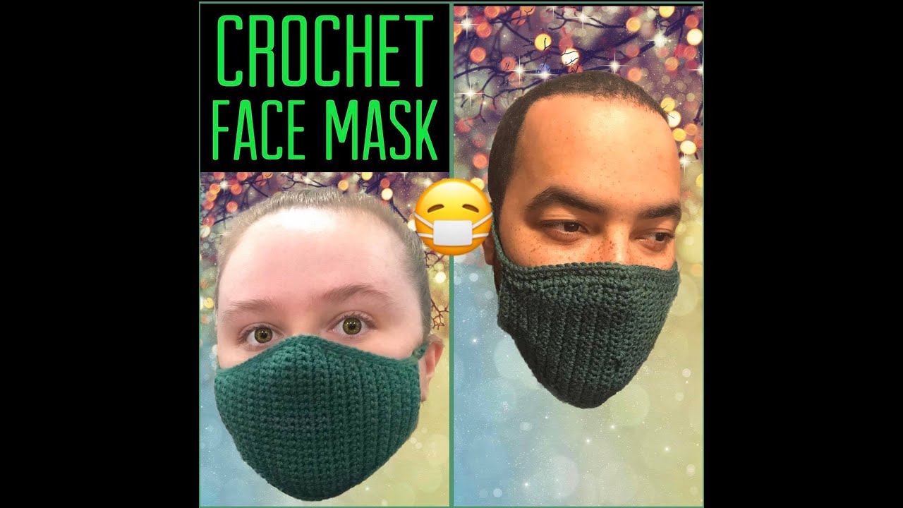 Crochet Tutorial: how to crochet a facemask