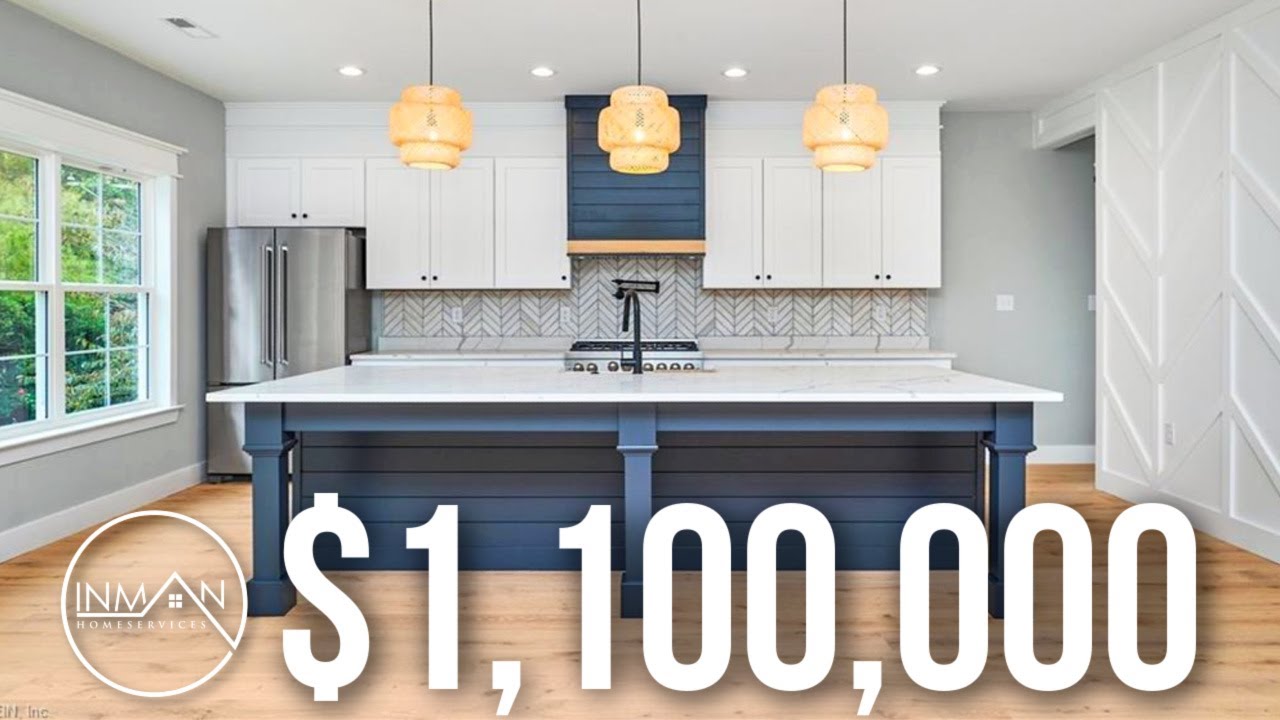 Tour this Waterfront, HUGE New Construction Home in Norfolk Virginia!