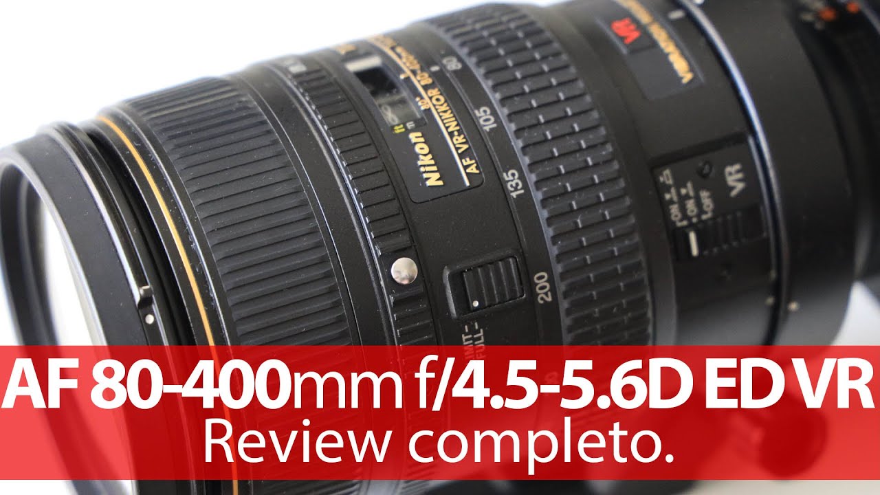 Review Nikon AF 80-400mm f/4.5-5.6D ED VR - teleobjetiva com ótima relação custo x benefício.