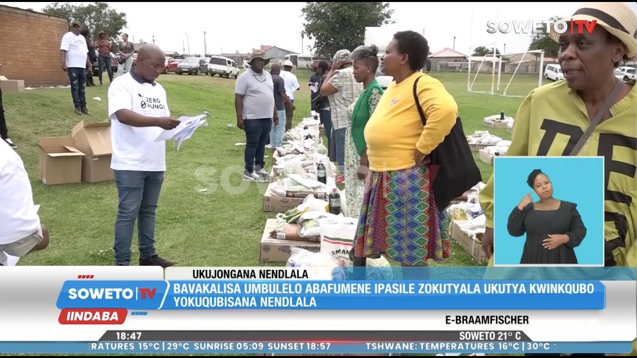 SOWETO TV NEWS | BAVAKALISA UMBULELO ABAFUMENE IPASILE ZOKUTYALA UKUTYA