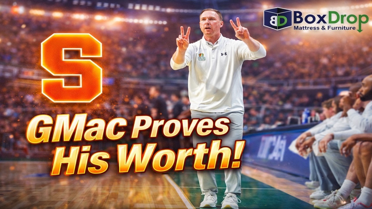 Gerry McNamara shows #marchmadness savvy. #syracusebasketball decision makers must take notice!
