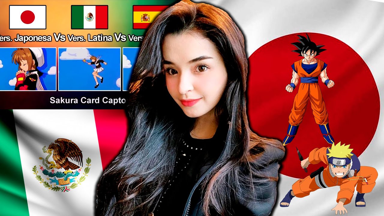 JAPONESA REACCIONA AL Doblaje Español VS Latino VS Japonés Comparación de doblajes