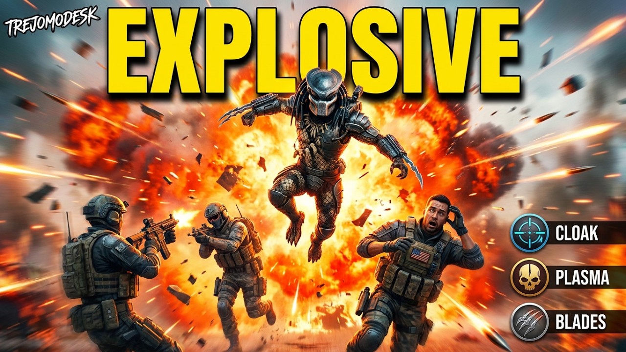 Call of Duty x Predator Crossover | Explosive Action!