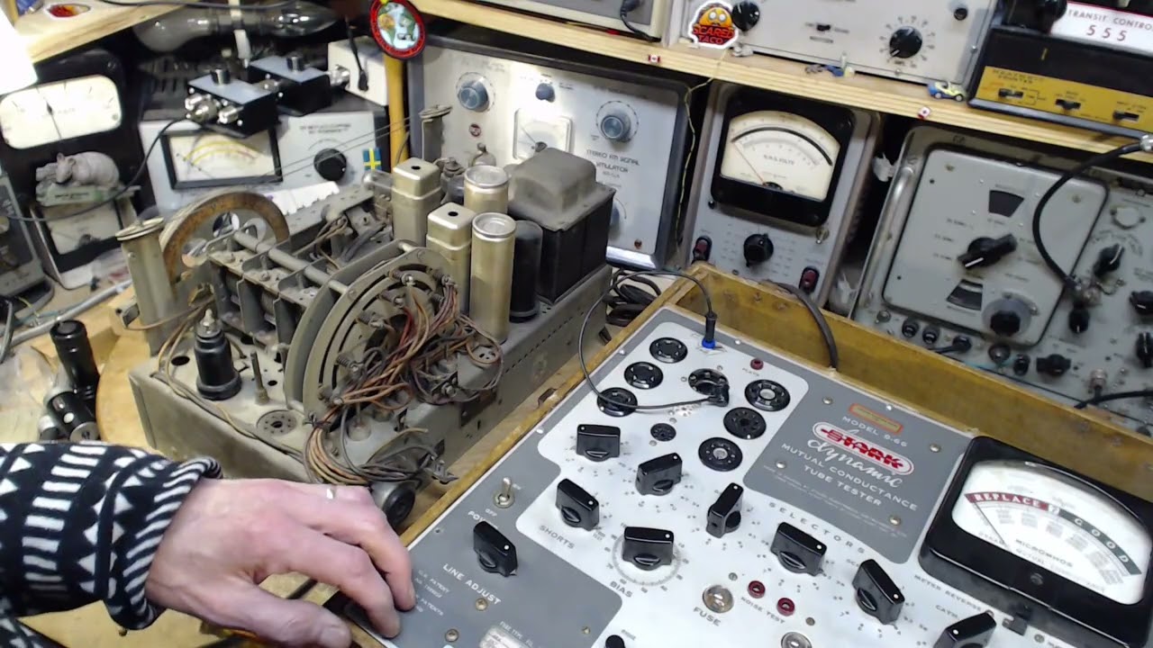 Gigantic RCA Victor Model 911KG Video #2 - Getting it Working ASAP