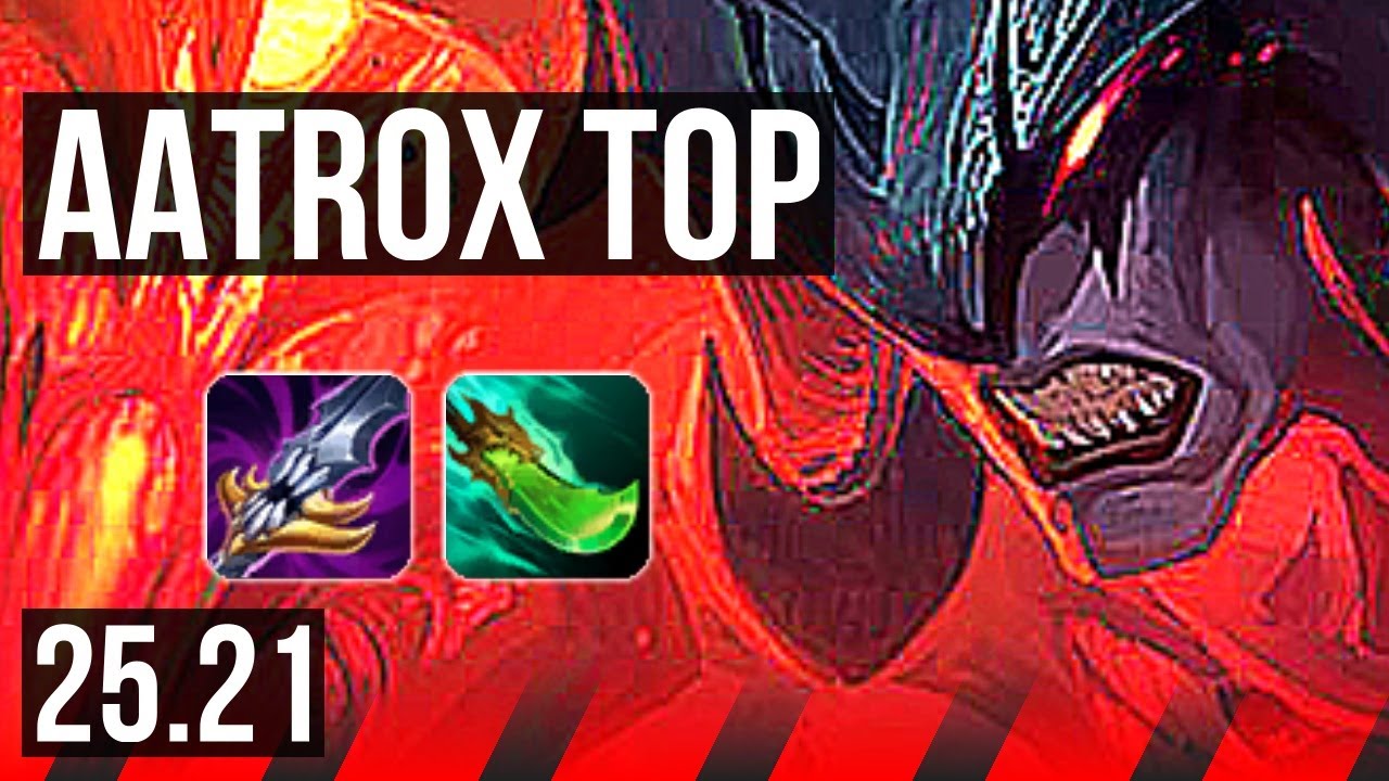 AATROX vs MORDEKAISER (TOP) | 800+ games, Dominating | KR Master | 25.21