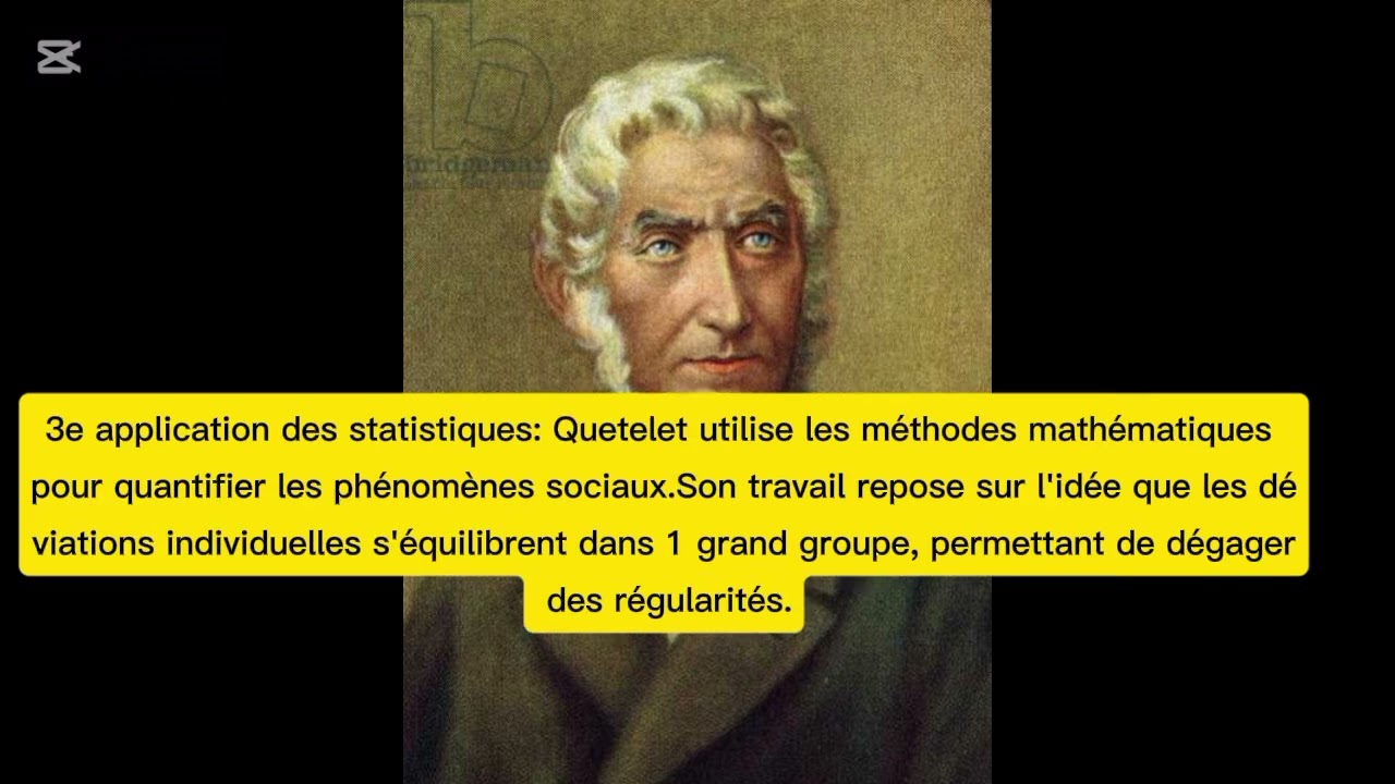 La physique sociale selon Adolphe Quetelet.