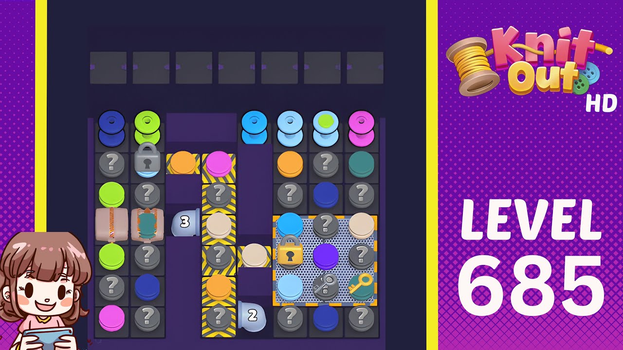 Knit Out Level 685 Solution Walkthrough