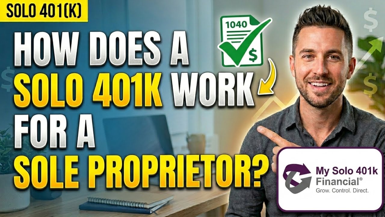 How does a solo 401k work for a Sole Proprietor? 📱