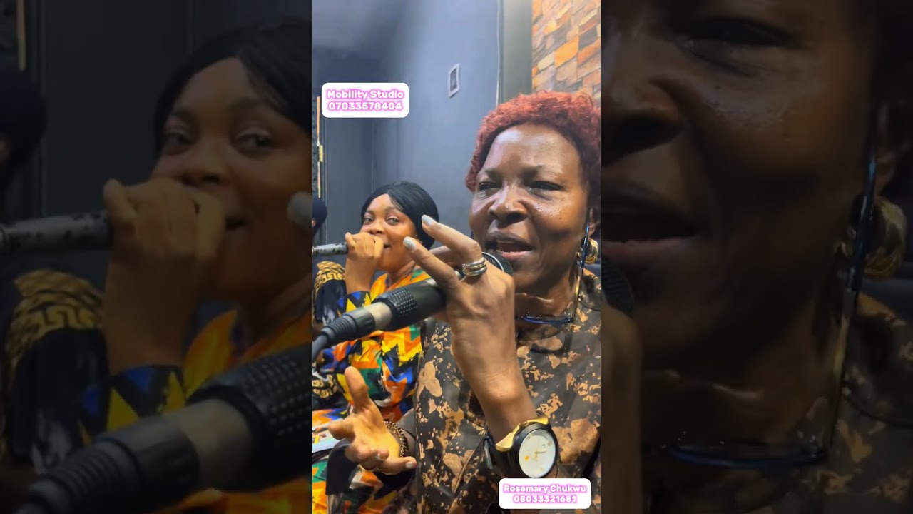 Rosemary Chukwu latest live performance in Mobility Studio. 