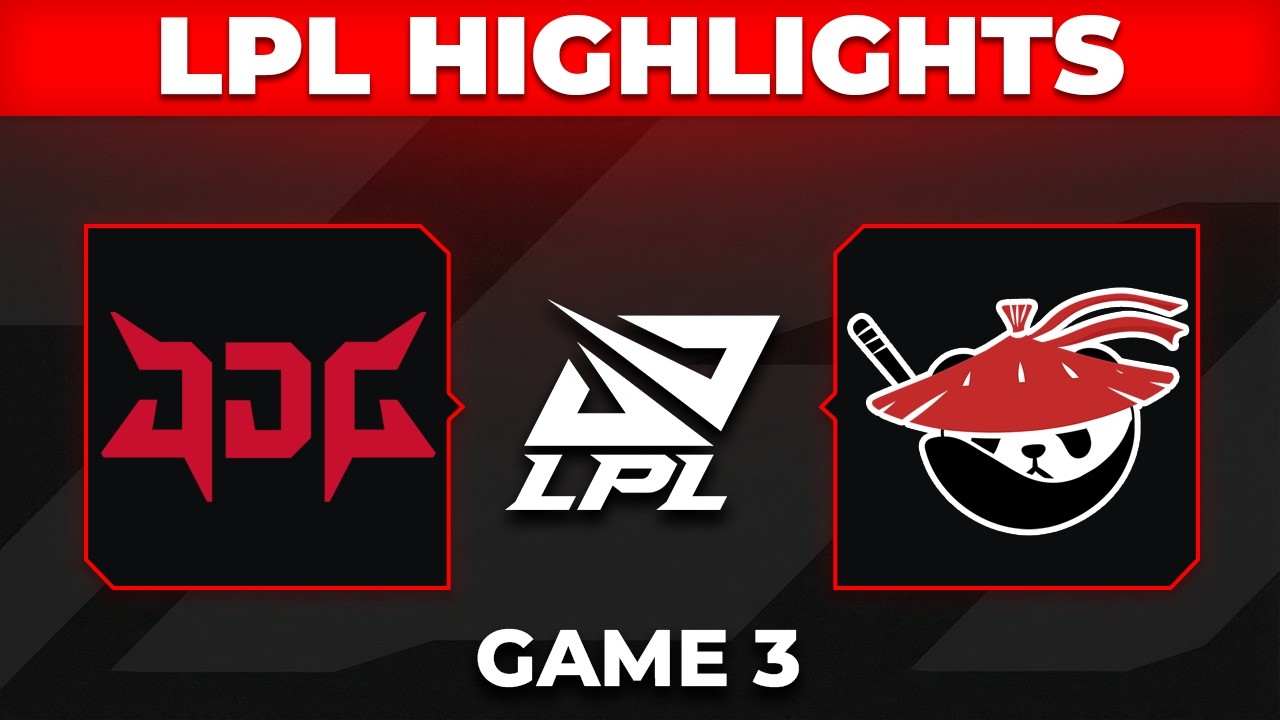 JDG vs AL Highlights Game 3 | LPL 2026 Split 3 | JD Gaming vs Anyone's Legend