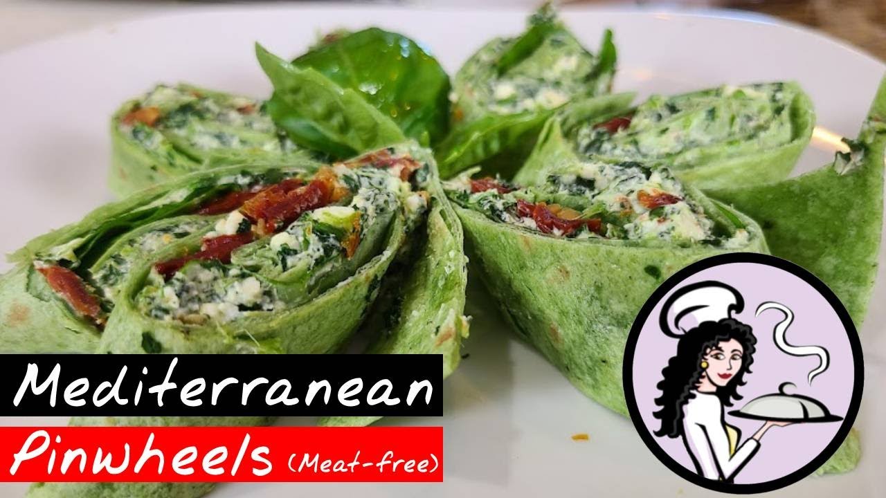 Mediterranean Pinwheels Meat-Free!