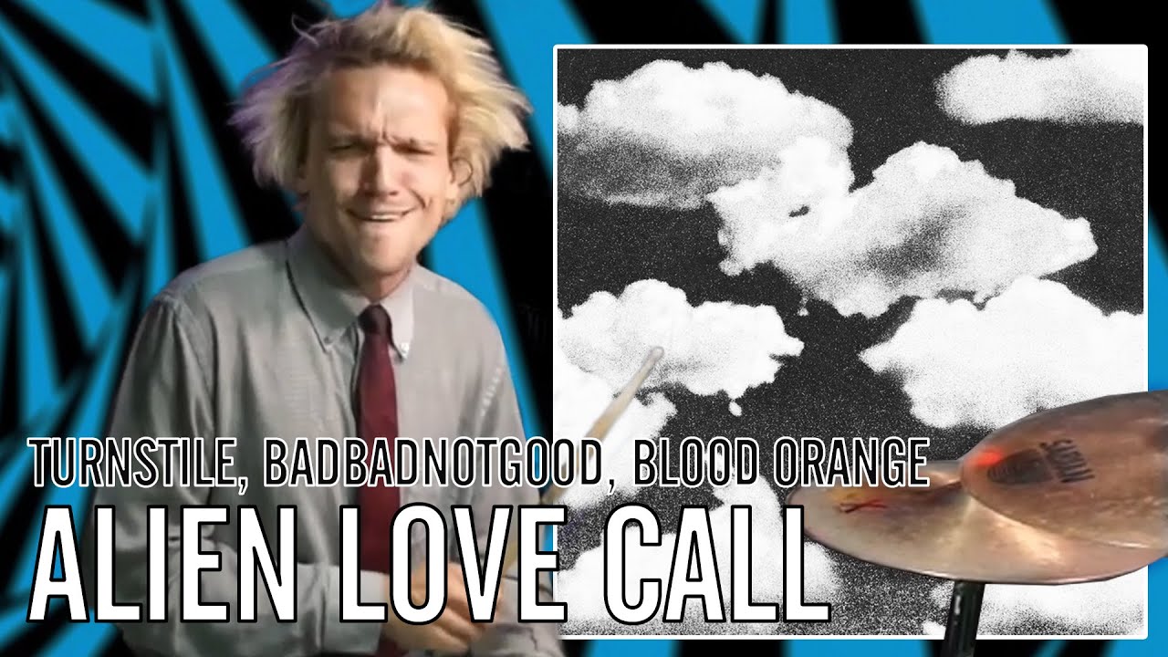 Turnstile, BADBADNOTGOOD, Blood Orange - Alien Love Call | Office Drummer [First Time Hearing]