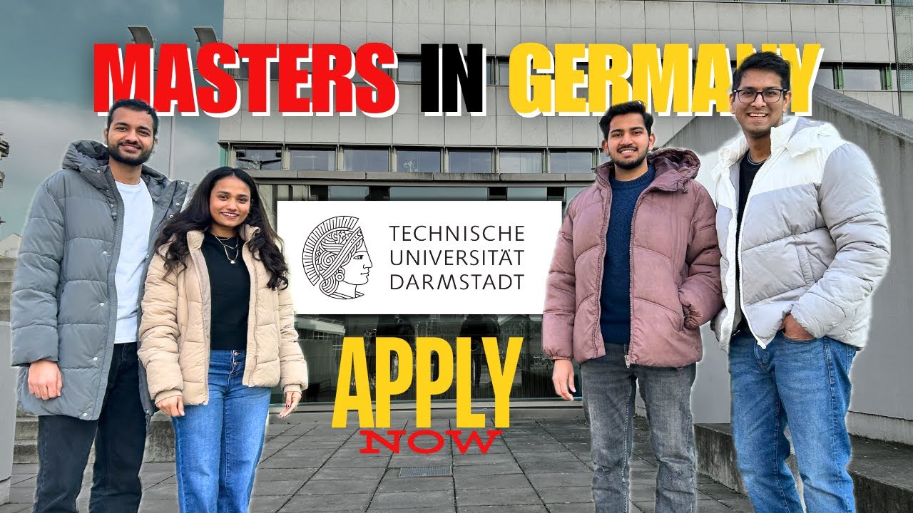 How to Apply for MS in TU Darmstadt 🇩🇪 | Student Experiences & Application Process | TU9 Germany