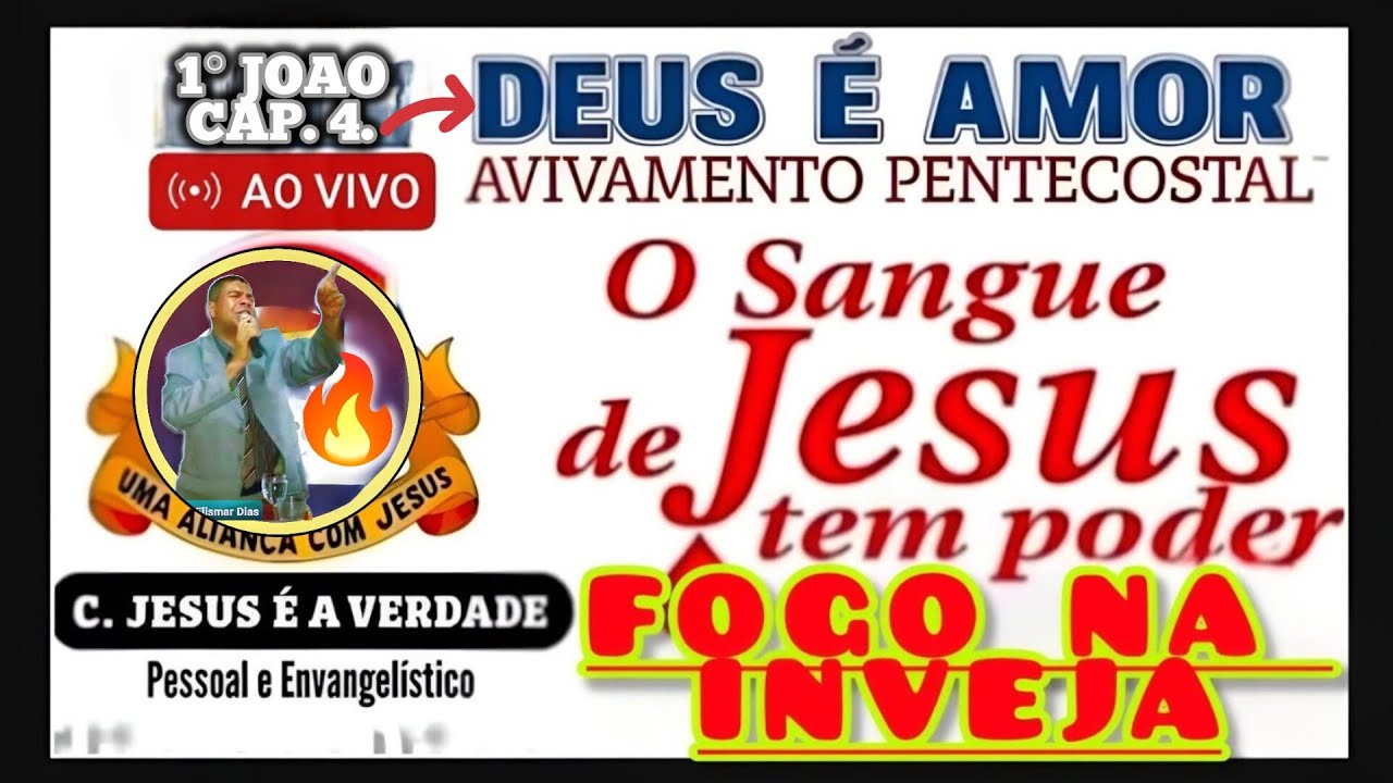 🔥ORAÇÃO DA MANHÃ 7H - JEJUM DA LIBERTAÇÃO DA INVEJ A- JESUS É A VERDADE #oraçãodocalvário  #ipdahoje