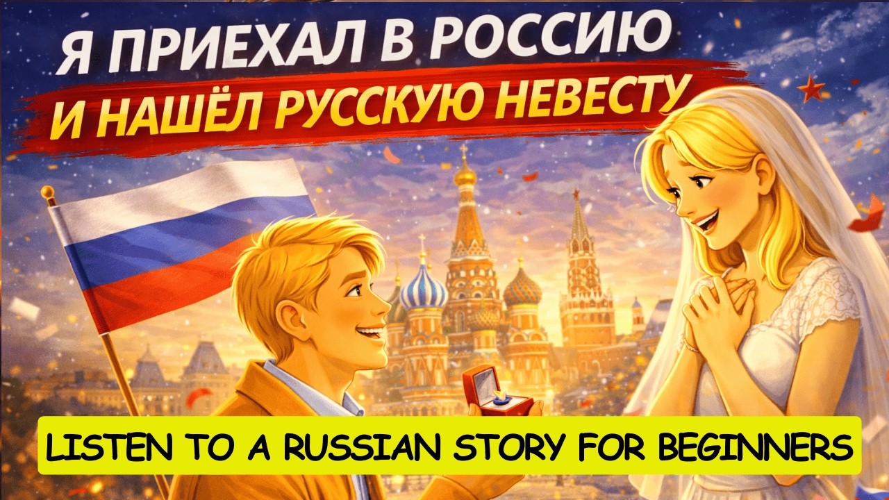 Russian Listening Practice | How I Found a Bride in Russia (Slow A1)