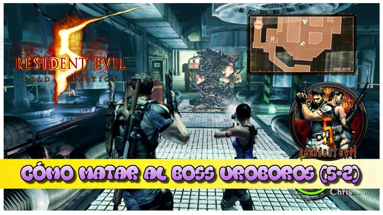 Cómo derrotar al BOSS Uroboros (Capítulo 5-2) GUÍA Resident Evil 5