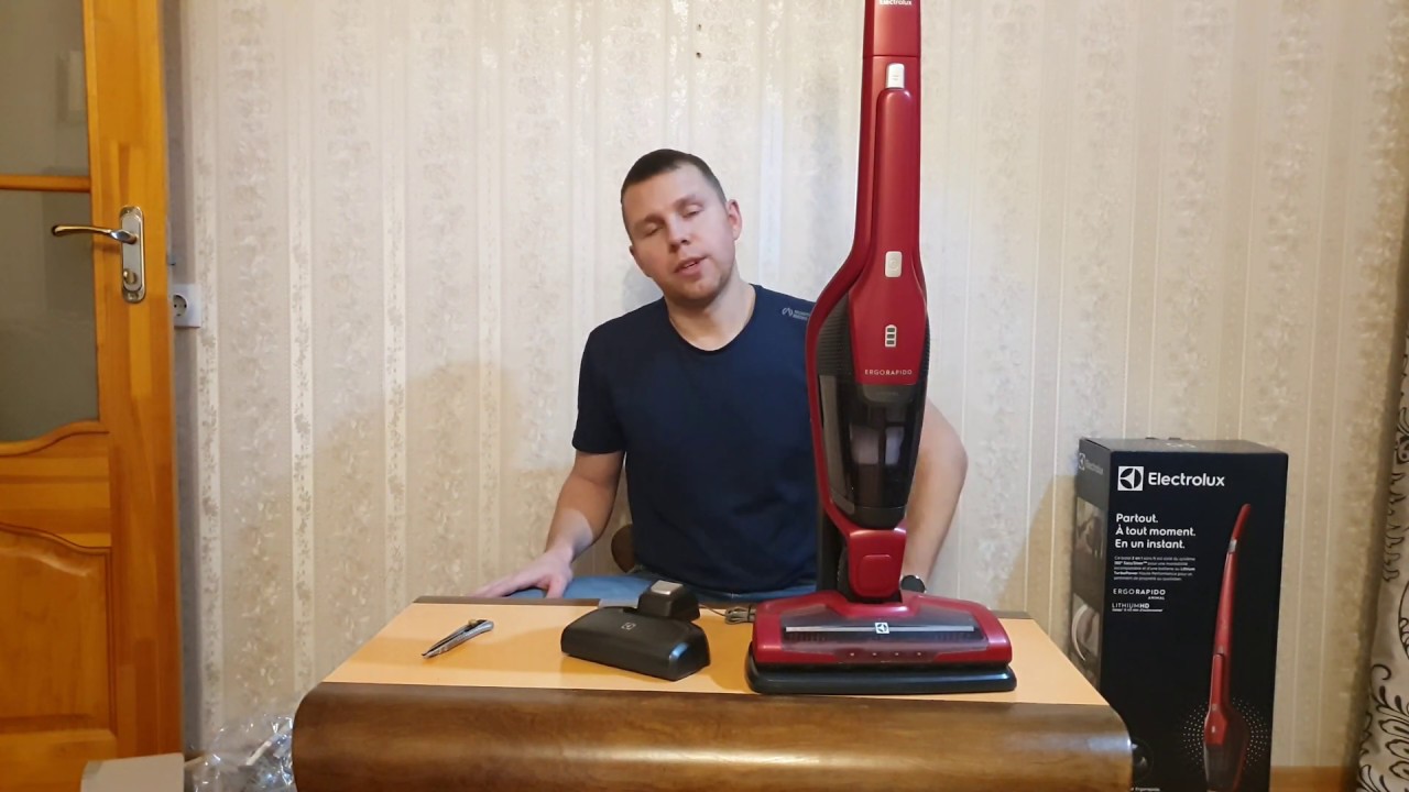 Аккумуляторный пылесос EER7ANIMAL Обзор и распаковка Часть 2 / Electrolux EER 7 Animal 18V-Li.