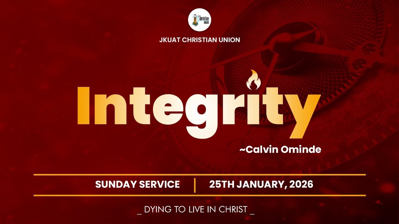 Integrity | Dr. Calvine Ominde 25-01-2026