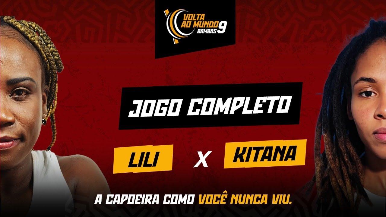 LILI VS KITANA - Luta Casada Feminina - Volta ao Mundo Bambas 9 - Capoeira