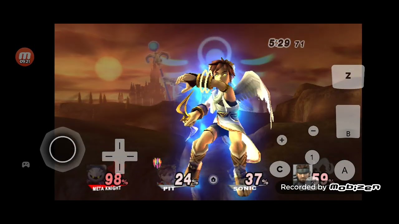 Super smash bros Brawl match 
