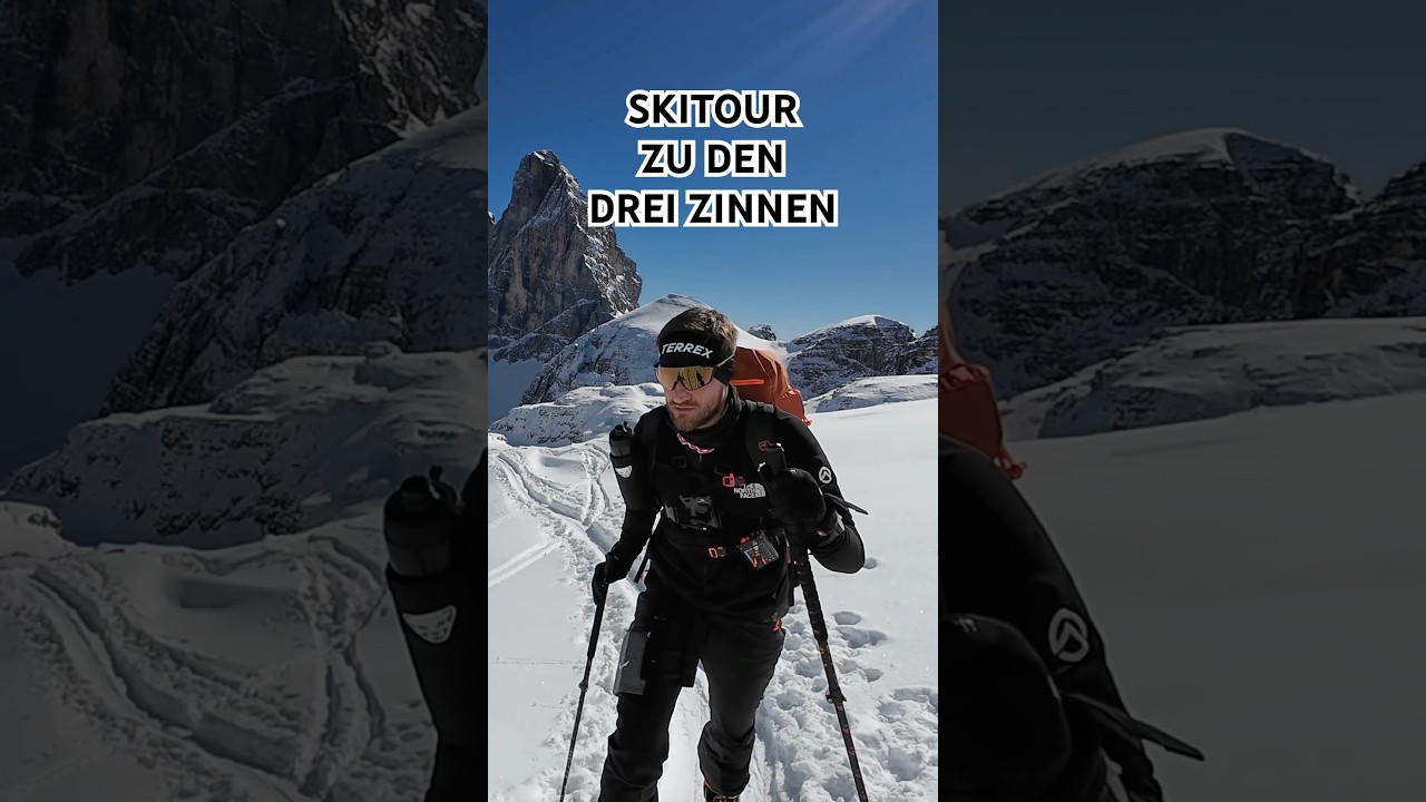 #skitour #dreizinnen #dolomites #s&uuml;dtirol #alpen #mountains #powder #3145