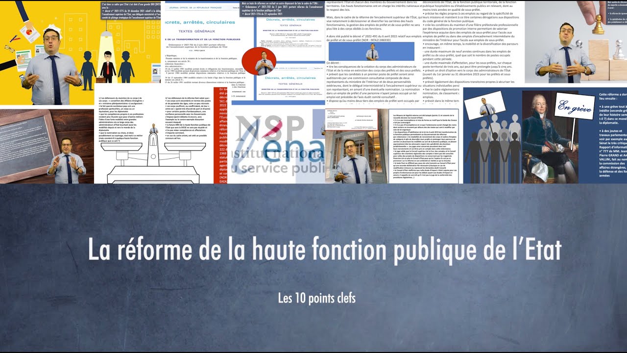 Réforme de la haute fonction publique de l’Etat : les 10 points clefs