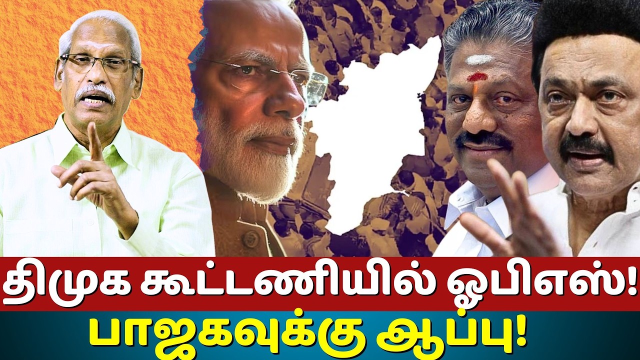OPS hits back at BJP! May join DMK alliance! | Ayyanathan.K | The Rooster News