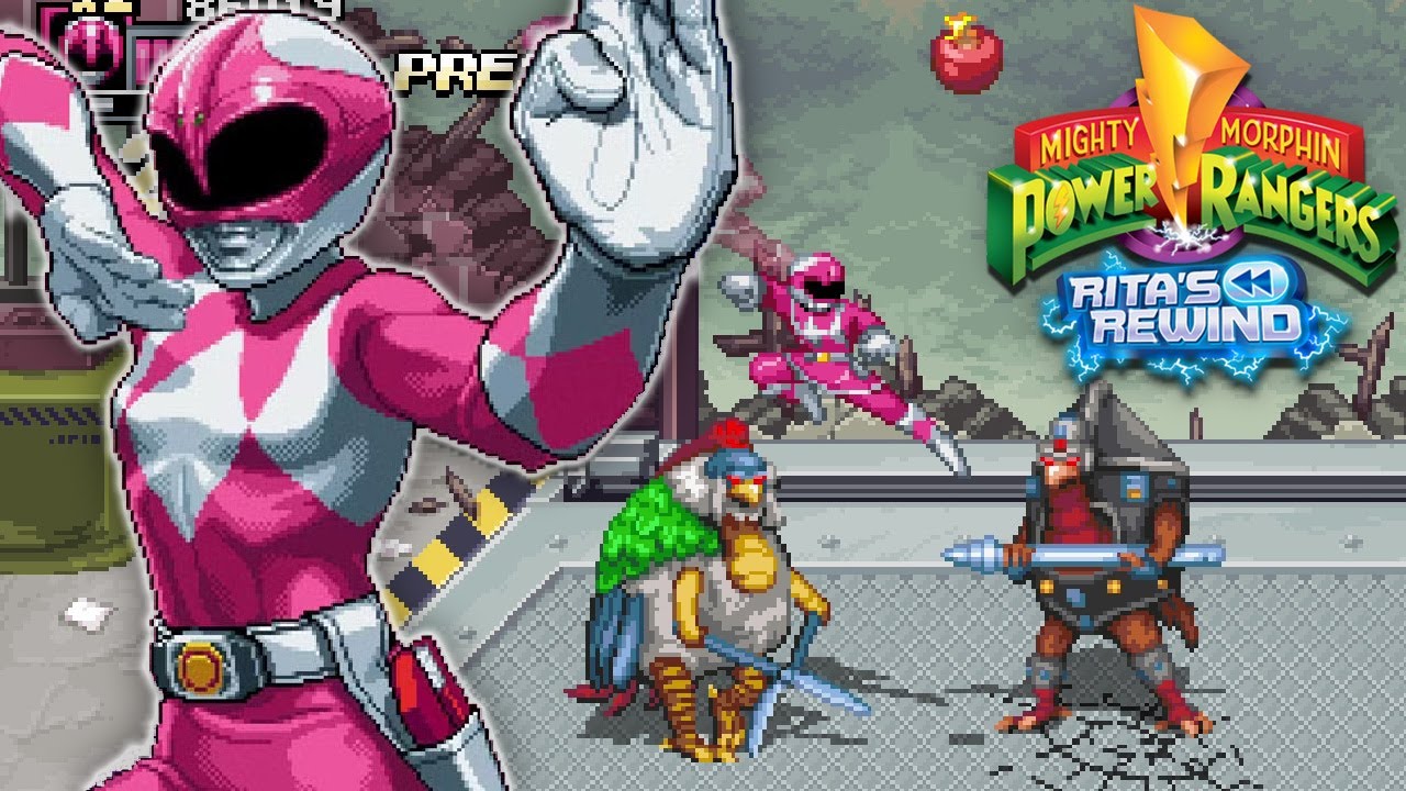 Mighty Morphin Power Rangers: Rita's Rewind - Full Game, All S-Ranks (Headache Mode)
