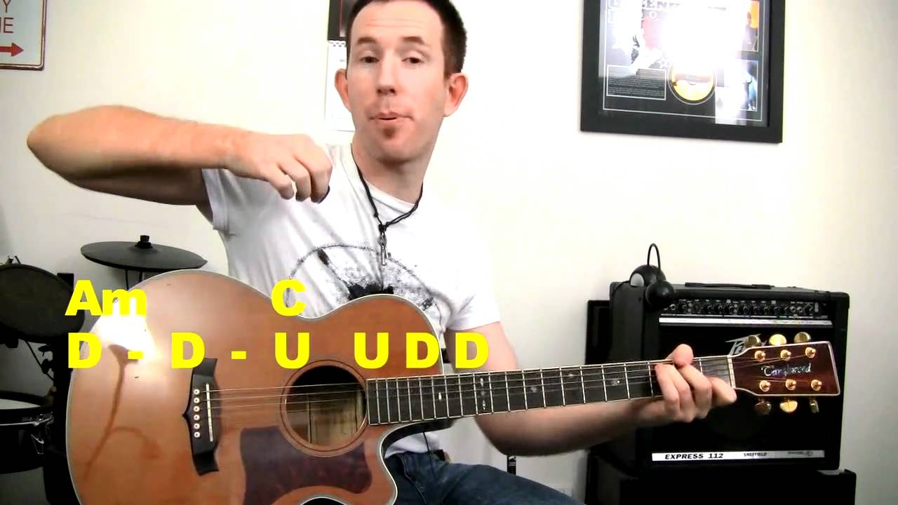 Super Important Beginners Chord Change / Strumming Technique - Guitar Lesson
