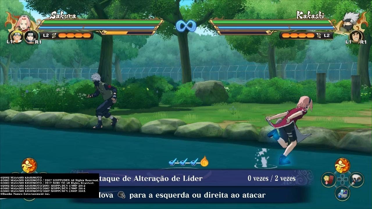 Jogando Naruto Storm Conections?