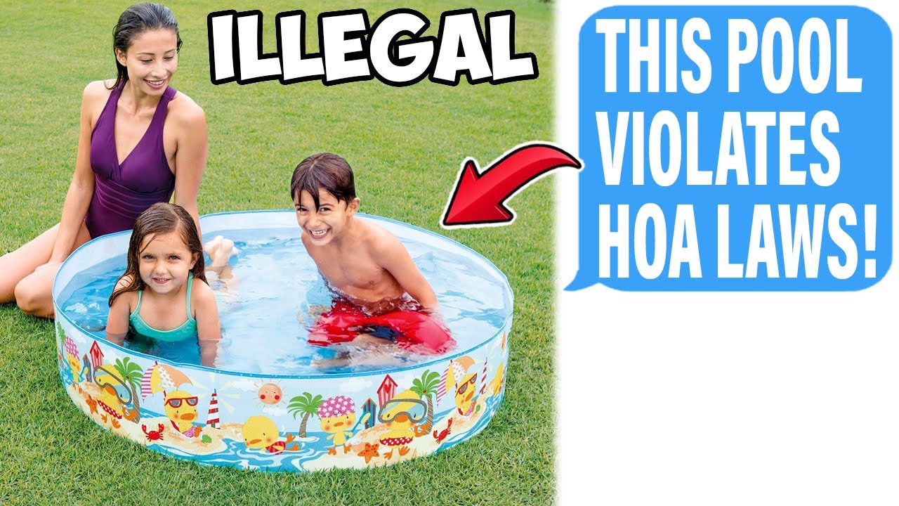 HOA Sued Me For $348,000 Over Kiddie Pool! I'm Not Even Part Of The HOA!